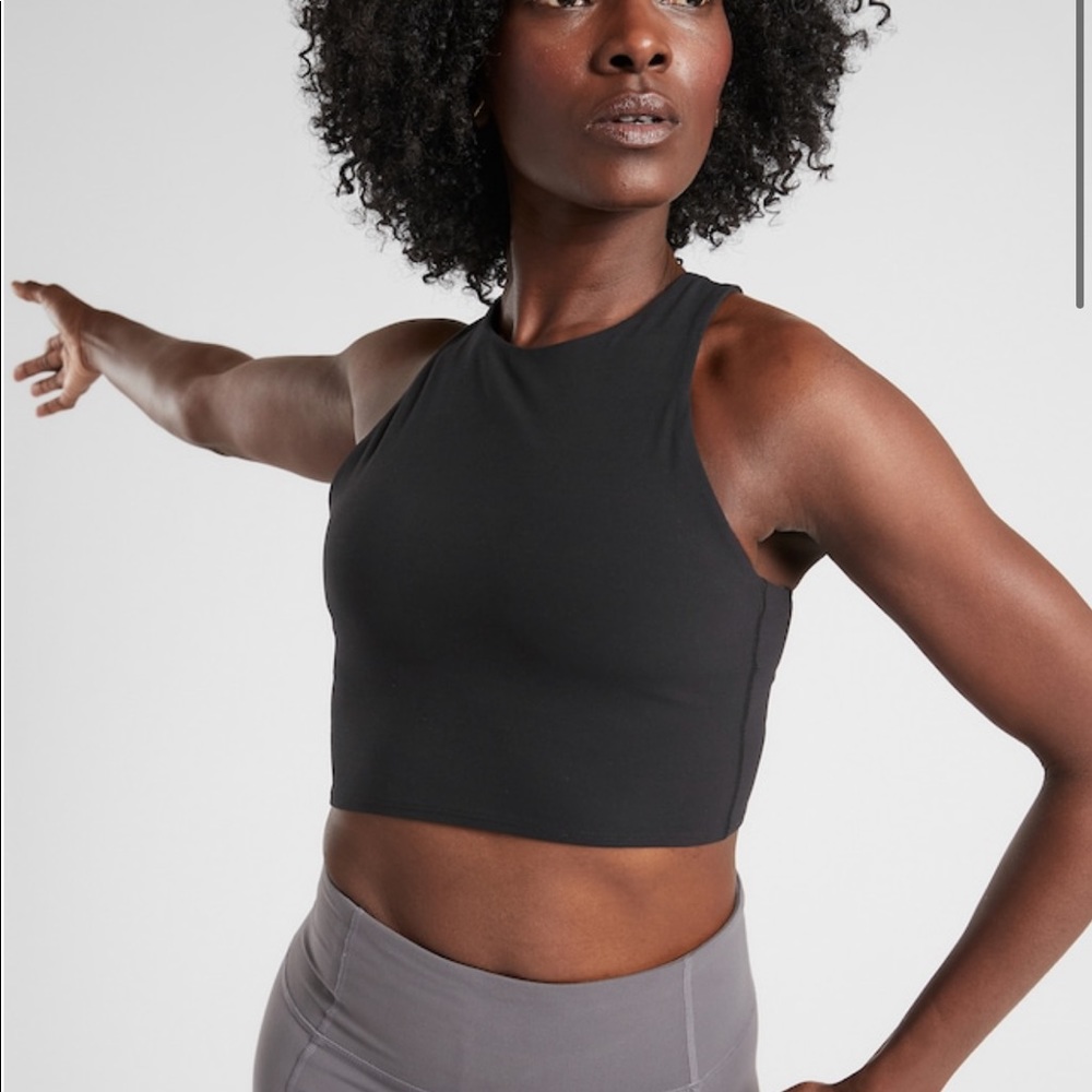 Athleta Conscious Crop A-C size Small Black